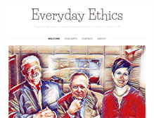 Tablet Screenshot of everydayethics.org